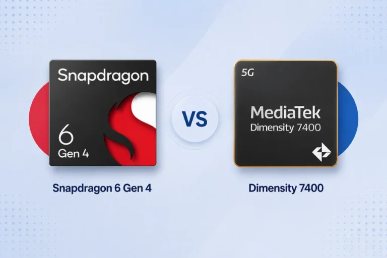 Порівняння процесорів Snapdragon 6 Gen 4 та Dimensity 7400: який чіпсет кращий